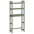 Three-Level Shelf Unit for Above The Toilet - Bathroom Organizer That Resists Rust with Adjustable Shelves | Space-Efficient Storage for Towels, Toilet Paper, And Tissues, Vertical Display for Toiletries & Convenient Access