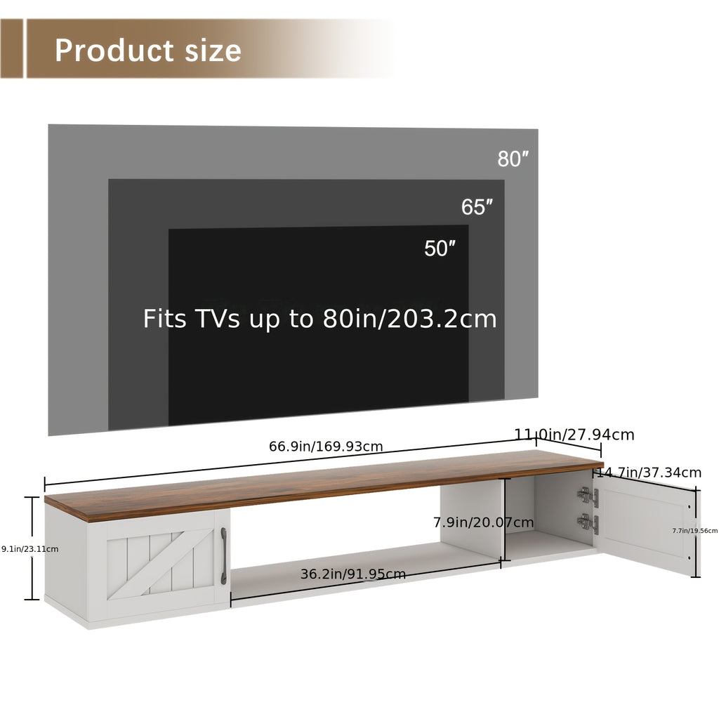 TV Stand for TVs Up to 80\